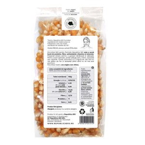Popcorn Bio, fara gluten, 250g, Republica BIO - Img 2