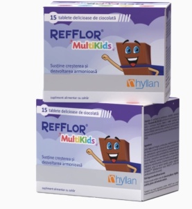 Probiotice Refflor Multikids Pachet Promo 15 + 15 bucati, Hyllan
