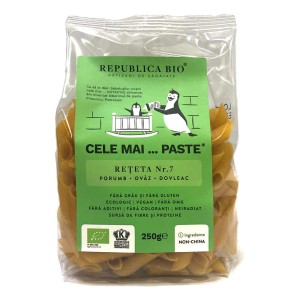 Republica BIO Cele mai... Paste Reteta 7, porumb, ovaz si dovleac, fara gluten, 250 g