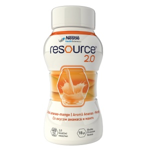 Resource 2.0 fara gluten cu aroma de ananas si mango, 4 x 200 ml, Nestle - Img 2