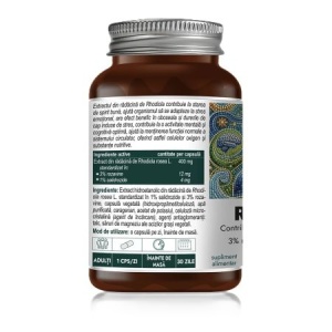 Rhodiola, 30 Capsule, Hyllan - Img 2
