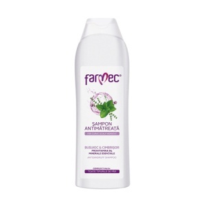 Șampon antimatreata cu busuioc și cimbrișor, 400 ml, Farmec