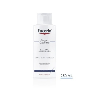 Șampon delicat și calmant cu 5% uree DermoCapillaire, 250 ml, Eucerin - Img 1
