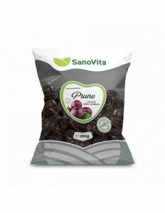 SANOVITA Prune usacte fara samburi x 250Gr