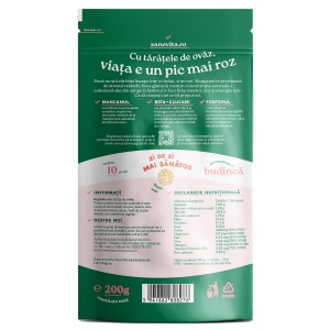 Sanovita Tărâțe de Ovăz, 500 g - Img 2