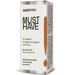 Ser pentru conturul ochilor Must Have, 30 ml, Gerovital