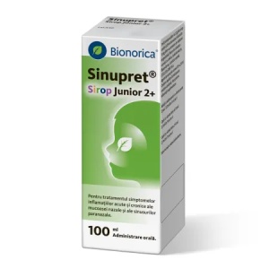 Sinupret Sirop Junior 2+, 100 ml, Bionorica
