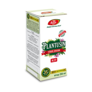 Sirop Plantusin pentru diabetici, R29, 250 ml, Fares - Img 2