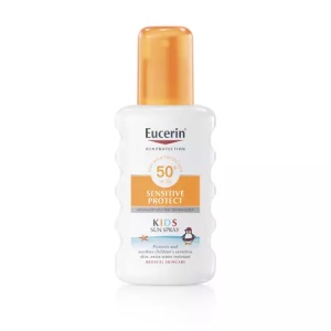 Spray de corp pentru copii SPF 50+ Sun Protect Sensitive, 200 ml, Eucerin - Img 1