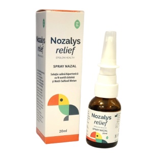 Spray nazal Nozalys relief, 20 ml, Epsilon Health