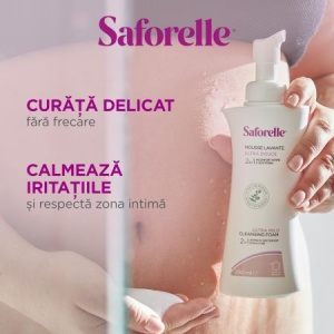 Spuma intima de curatare ultra-delicata Saforelle, 250 ml - Img 5
