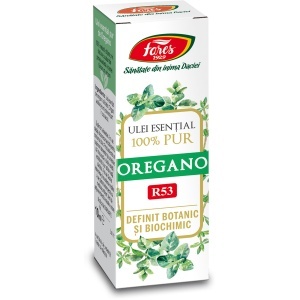 Ulei esențial de oregano (R53), 10 ml, Fares