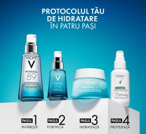 Vichy Mineral 89 Sorbet non-gras 48H hidratare si matifiere, 50 ml - Img 7
