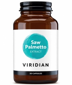 Viridian Saw Palmetto (palmier pitic) extract, 30 capsule vegetale