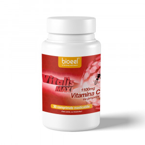VITALIS Maxi Vitamina C 1100 cu propolis x 30 cp
