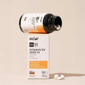 Vitamina D3 vegana m11, 2000 IU, 90 tablete, Molecules of Youth - Img 7