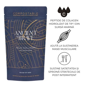 Wild Collagen Marin Refill, 200 g (40 portii) – Ancient and Brave - Img 2