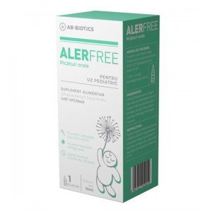 AB-Biotics Alerfree picaturi orale cu Bifidobacterium breve M-16V, 10 ml