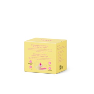 Absorbante zilnice din bumbac organic, 20 bucăți, Phin - Img 6