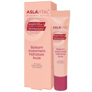 Balsam de buze hidratant Mineralactiv, 15 ml, Aslavital - Img 1