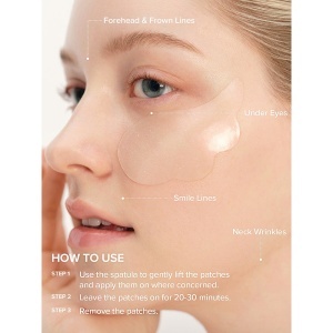 BEAUTY OF JOSEON Revive Under Eye Patch Ginseng + Retinal, 60 buc./93 g - Img 8