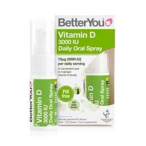 BetterYou D3000 spray oral cu vitamina D3 3000 UI, 15 ml