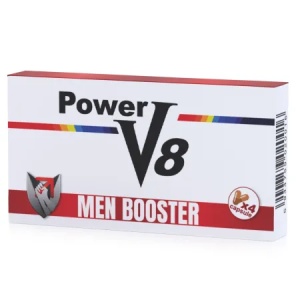 Boost4Life Power V8 Men Booster cu ginkgo, rhodiola, ginseng si vitamina D, 4 capsule