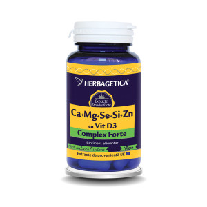 Ca+Mg+Se+Si organice x30cps(Herbagetica)