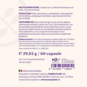 Calmenor Zi – 60 capsule, Faunus - Img 6