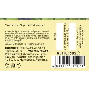 Ceai Afin Frunze D136, 50 g – Fares - Img 3