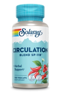 Circulation Blend Solaray, 100 capsule, Secom - Img 1