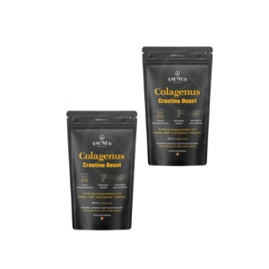 Colagenus Creatine Boost Pachet 2 x 457g – Colagen Hidrolizat cu Creatina pentru Performanta si Articulatii, Faunus