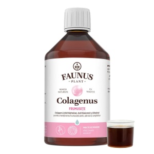 Colagenus Frumusete colagen lichid cu acid hialuronic si biotina, 500 ml, Faunus Plant - Img 13