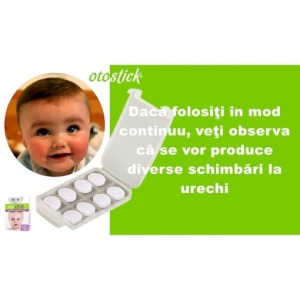 Corectoare pentru urechi decolate, clapauge, Otostick bebe, 8 bucati - Img 4