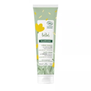Crema bio impotriva iritatiilor din zona scutecului, 100 ml, Klorane Bebe