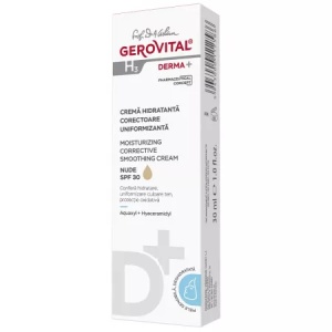 Crema hidratanta corectoare uniformizanta H3 Derma+ – 30 ml, Gerovital - Img 2