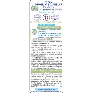 Crema impotriva scuamelor de lapte, 40 ml – Mustela - Img 3