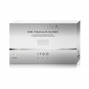 Crescina Follicular Islands 1700 pentru bărbați x 10 + 10 fiole, Labo