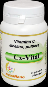 Cx-Vital Vitamina C alcalina pulbere x100g