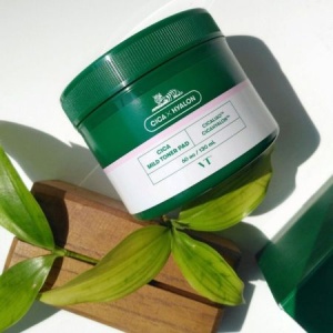 Dischete cu toner pentru exfoliere blanda Cica Mild, 60 bucati, VT Cosmetics - Img 2