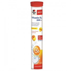 DOPPELHERZ Aktiv Vit.D3 2000UI x 15cp.eff
