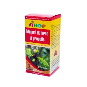 Elidor Sirop de Muguri de Brad și Propolis, 200 ml - Img 2