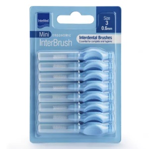 Ergonomic Mini Periuta Interdentara 0,50 Mm, 8 Bucati