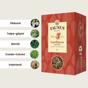 Faunus Ceai Cardiac, 90g - Img 2