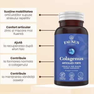 Faunus Colagenus Articulații Forte, 90 capsule - Img 6