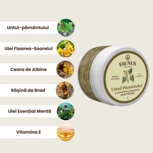 Faunus Crema-Balsam Untul Pamantului, 50ml - Img 2