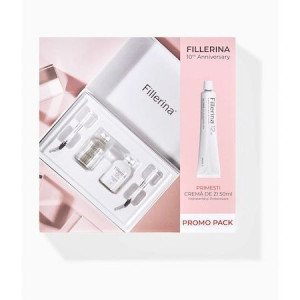 Fillerina Pachet 12HA Densifying Filler 30 ml, Grad 3 + Cremă de zi 50 ml, Labo