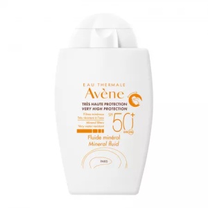 Fluid mineral pentru protectie solara SPF 50+, 40 ml, Avene - Img 1