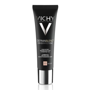 Fond de ten corector imperfectiuni Dermablend 3D, nuanta 30, 30 ml, Vichy