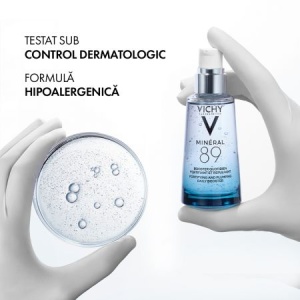 Gel Booster cu efect de hidratare, fortifiere si reumplere cu acid hialuronic Mineral 89, 50 ml, Vichy - Img 8